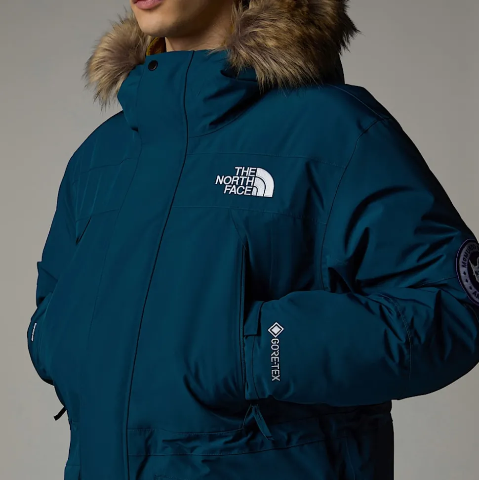 Fashion The North Face McMurdo 2L GORE-TEX® Dunparka Til Herrer Midnight Petrol
