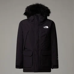 Outlet The North Face McMurdo Parka Til Drenge TNF Black
