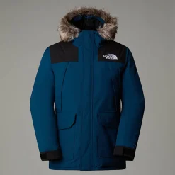 Fashion The North Face McMurdo Parka Til Herrer Midnight Petrol-TNF Black