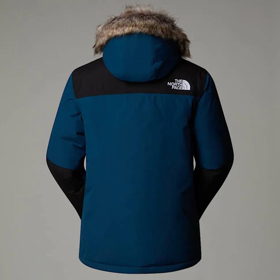Fashion The North Face McMurdo Parka Til Herrer Midnight Petrol-TNF Black