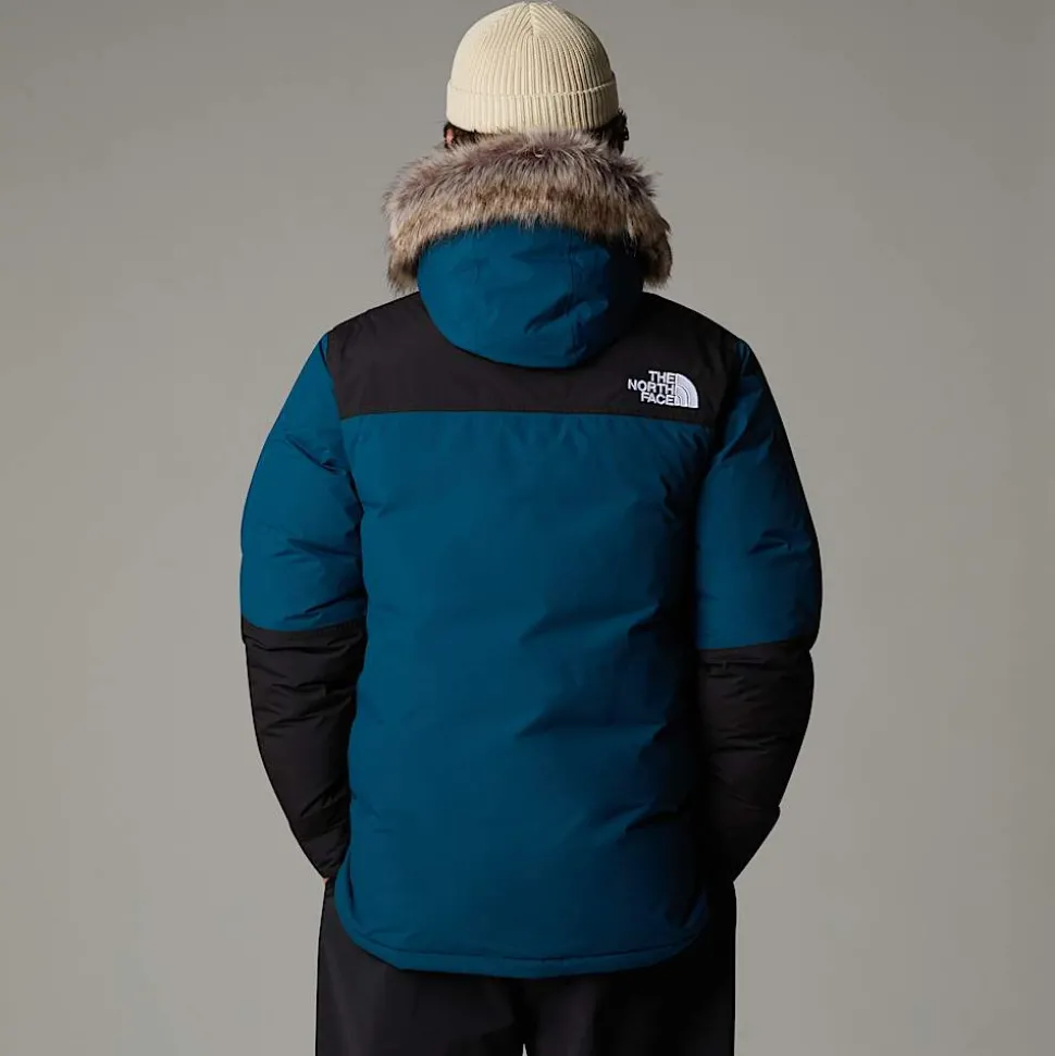 Fashion The North Face McMurdo Parka Til Herrer Midnight Petrol-TNF Black
