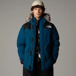 Fashion The North Face McMurdo Parka Til Herrer Midnight Petrol-TNF Black