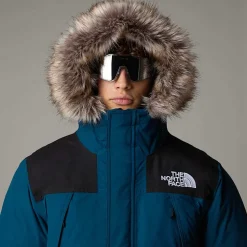 Fashion The North Face McMurdo Parka Til Herrer Midnight Petrol-TNF Black