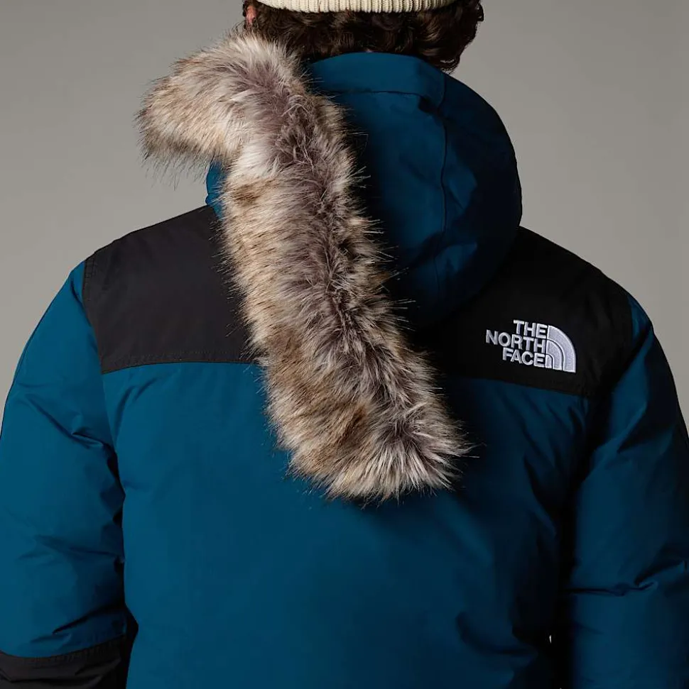 Fashion The North Face McMurdo Parka Til Herrer Midnight Petrol-TNF Black