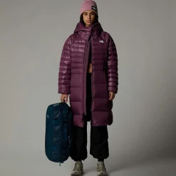 New The North Face Metropolis Parka Til Damer Midnight Mauve