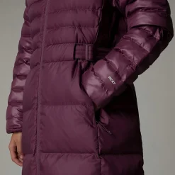 New The North Face Metropolis Parka Til Damer Midnight Mauve