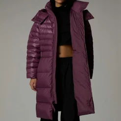 New The North Face Metropolis Parka Til Damer Midnight Mauve