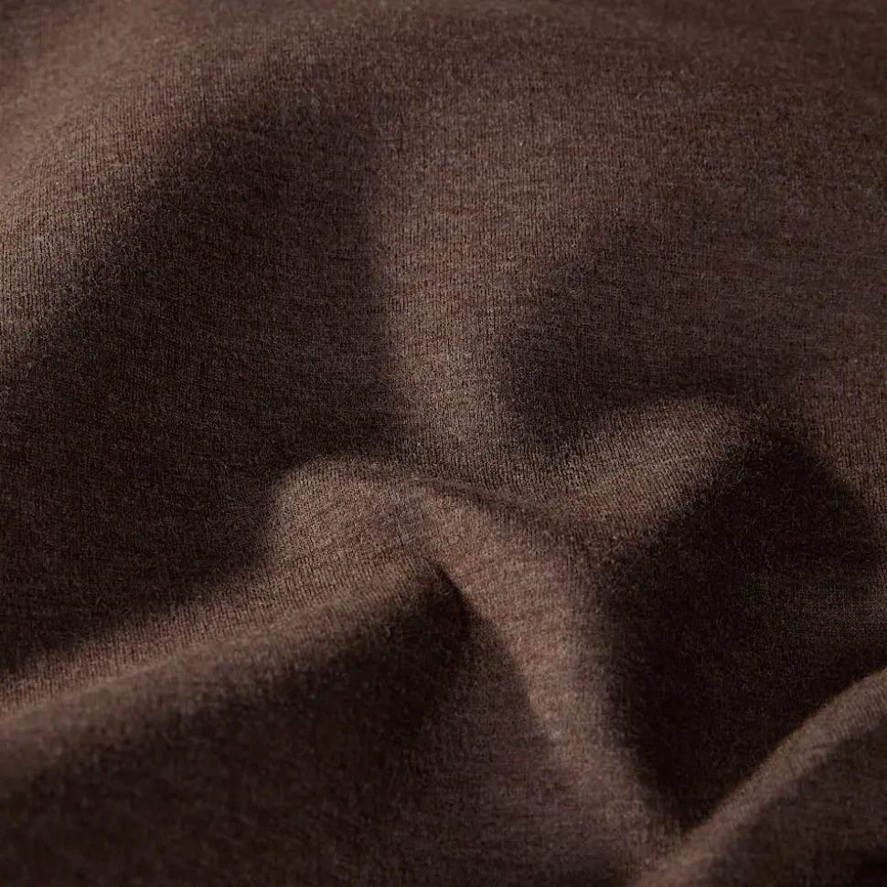 Shop The North Face Mock Neck Sweatshirt Til Damer Smokey Brown Heather