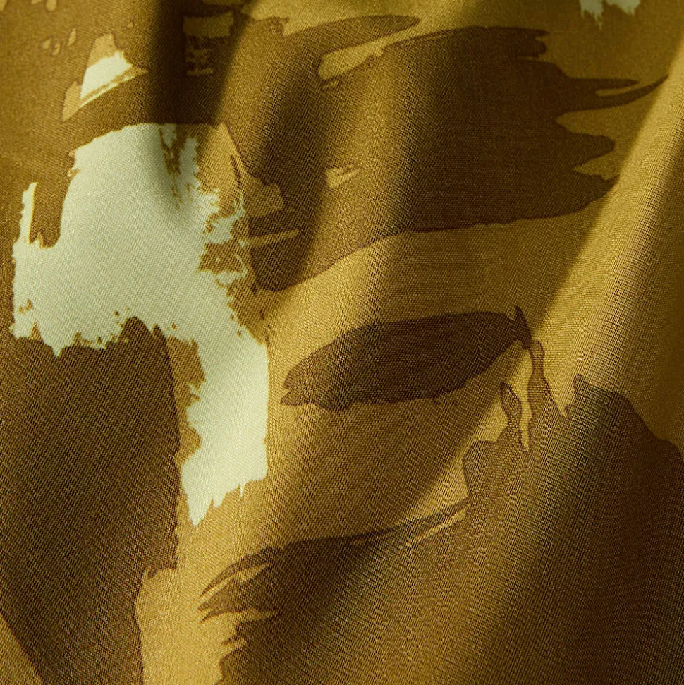 Flash Sale The North Face Mountain Athletics 24/7 7" Shorts Med Tryk Til Herrer Amber Green Painted Mountains Print