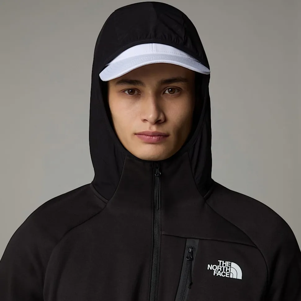 Flash Sale The North Face Mountain Athletics Fleece Med Kvart Lynlås Og Hætte Til Herrer TNF Black