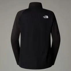 Sale The North Face Mountain Athletics Fleece Med Kvart Lynlås Til Damer TNF Black