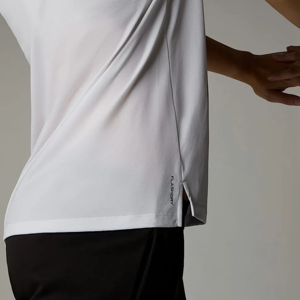 Cheap The North Face Mountain Athletics Flex T-shirt Til Damer TNF White