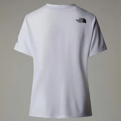 Cheap The North Face Mountain Athletics Flex T-shirt Til Damer TNF White