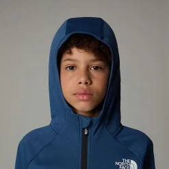 Outlet The North Face Mountain Athletics Jakke Med Hætte Til Drenge Summit Navy