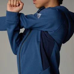 Outlet The North Face Mountain Athletics Jakke Med Hætte Til Drenge Summit Navy