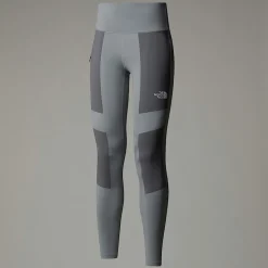 Cheap The North Face Mountain Athletics Leggings Til Damer Monument Grey-Smoked Pearl