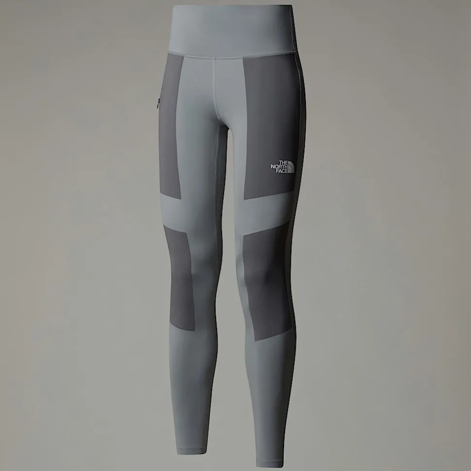 Cheap The North Face Mountain Athletics Leggings Til Damer Monument Grey-Smoked Pearl