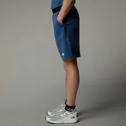 Cheap The North Face Mountain Athletics Shorts I Fleece Til Herrer SHADY BLUE