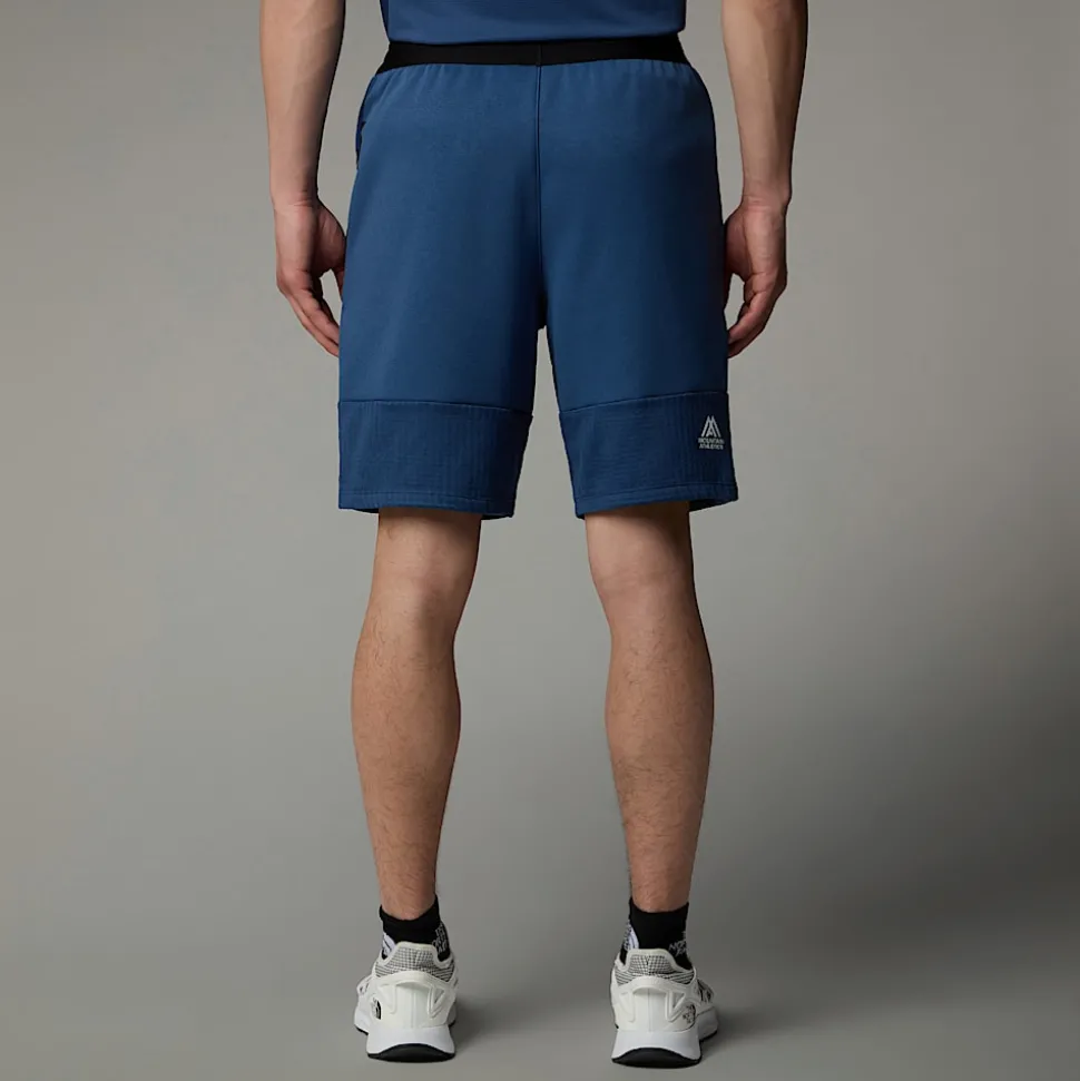 Cheap The North Face Mountain Athletics Shorts I Fleece Til Herrer SHADY BLUE