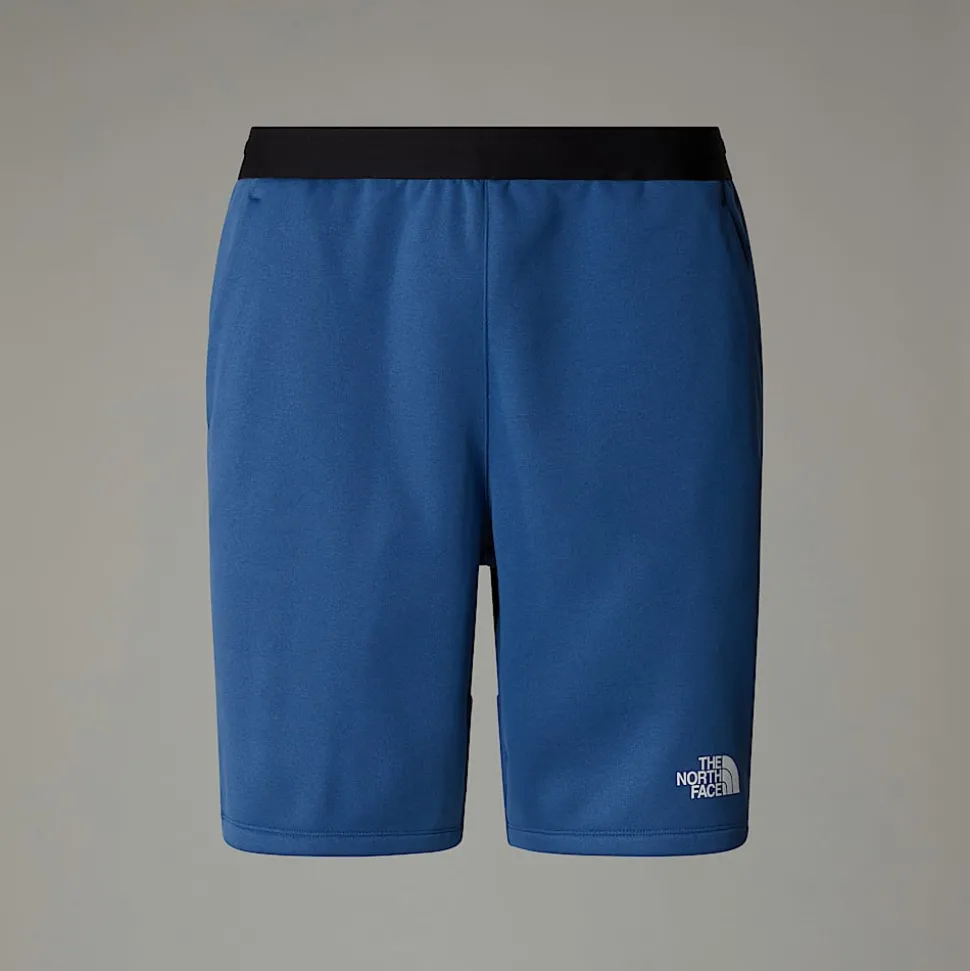 Cheap The North Face Mountain Athletics Shorts I Fleece Til Herrer SHADY BLUE