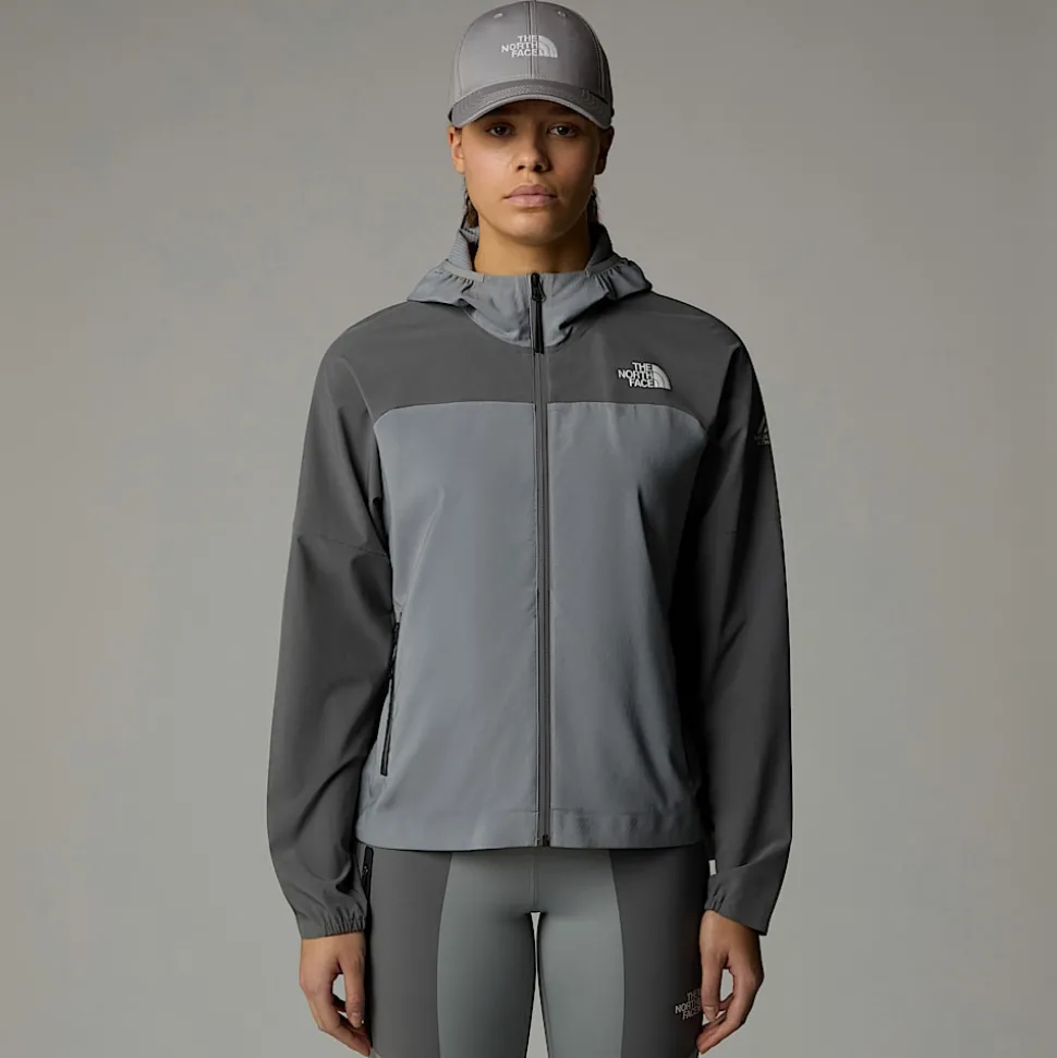 Clearance The North Face Mountain Athletics Trajectory Jakke Med Lynlås Til Damer Monument Grey-Smoked Pearl
