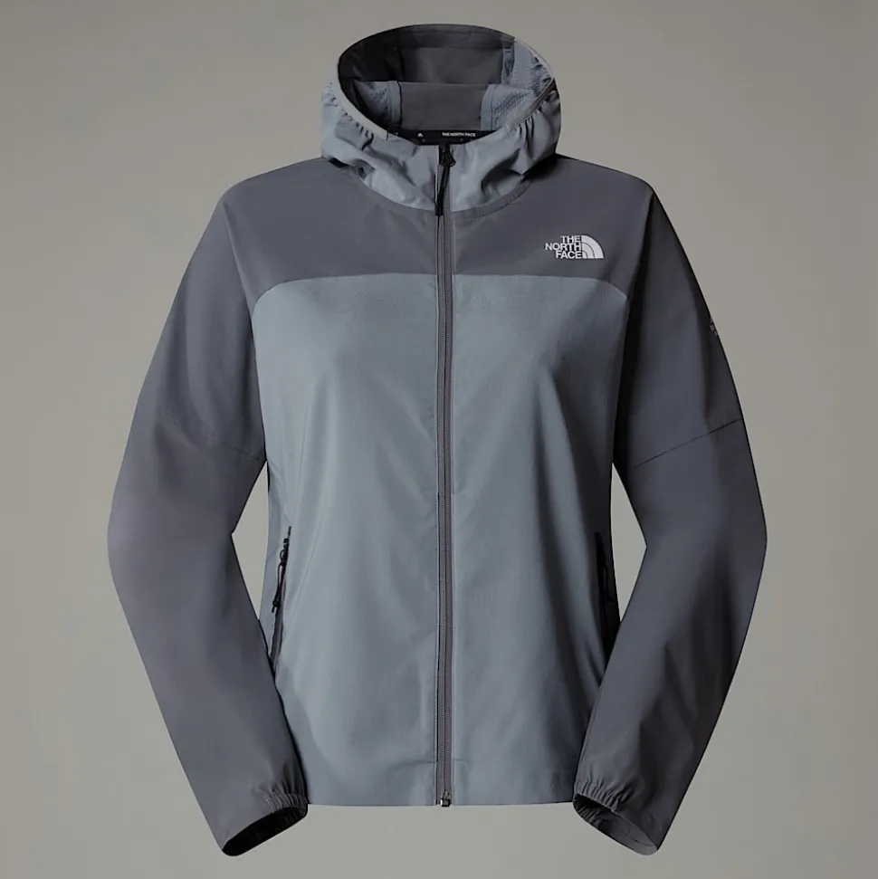 Clearance The North Face Mountain Athletics Trajectory Jakke Med Lynlås Til Damer Monument Grey-Smoked Pearl