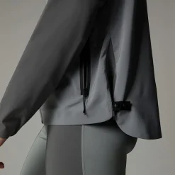 Clearance The North Face Mountain Athletics Trajectory Jakke Med Lynlås Til Damer Monument Grey-Smoked Pearl