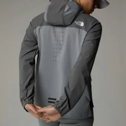 Clearance The North Face Mountain Athletics Trajectory Jakke Med Lynlås Til Damer Monument Grey-Smoked Pearl
