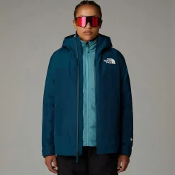 Cheap The North Face Mountain Light Triclimate 3-i-1 GORE-TEX® Jakke Til Damer Midnight Petrol