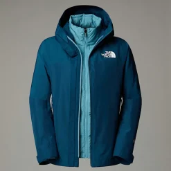 Cheap The North Face Mountain Light Triclimate 3-i-1 GORE-TEX® Jakke Til Damer Midnight Petrol