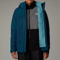 Cheap The North Face Mountain Light Triclimate 3-i-1 GORE-TEX® Jakke Til Damer Midnight Petrol