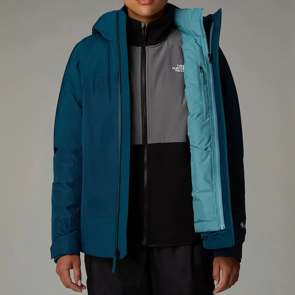 Cheap The North Face Mountain Light Triclimate 3-i-1 GORE-TEX® Jakke Til Damer Midnight Petrol
