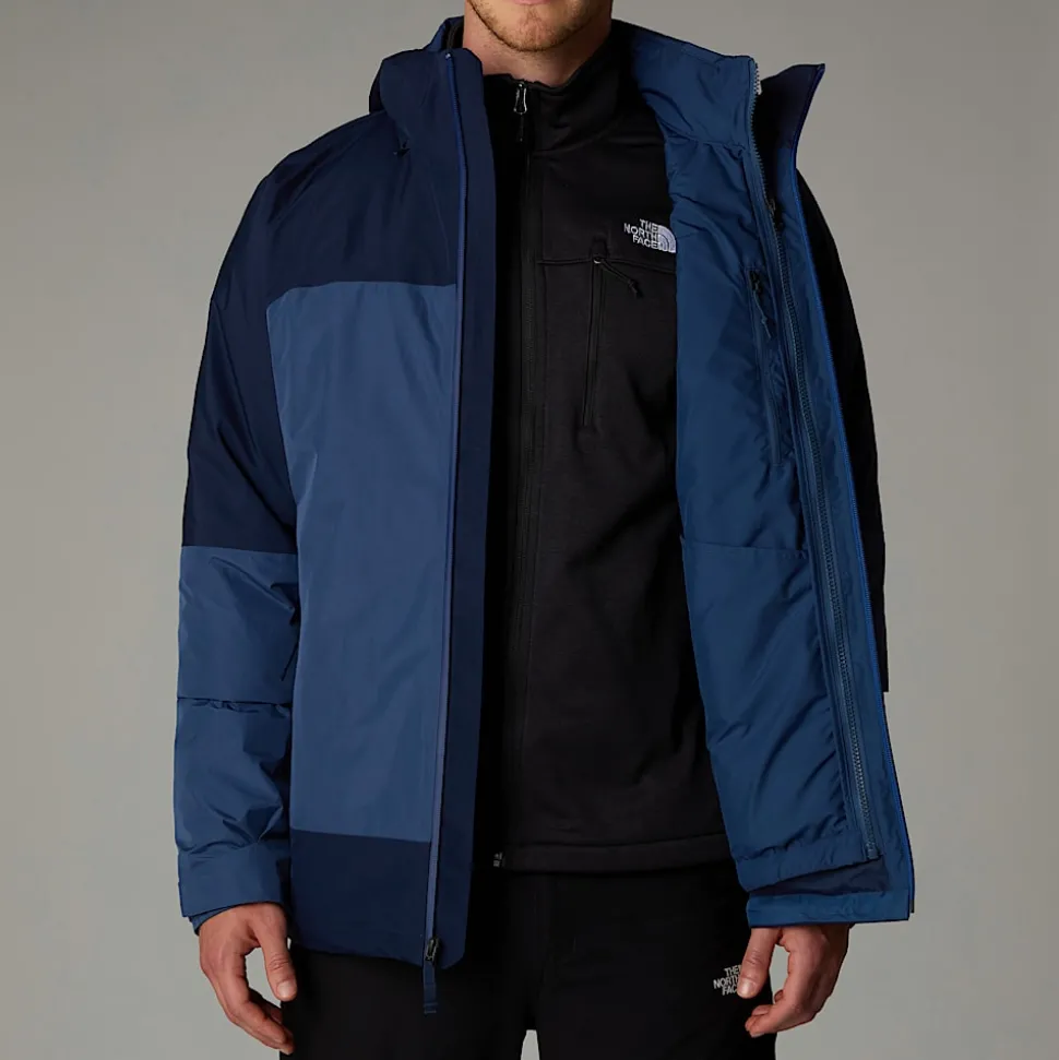 Clearance The North Face Mountain Light Triclimate 3-i-1 GORE-TEX® Jakke Til Herrer Shady Blue-Summit Navy-NPF