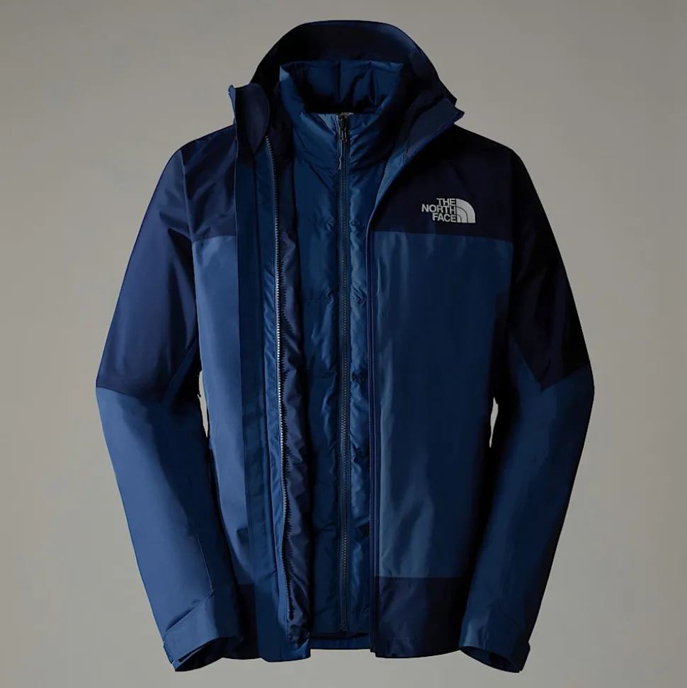 Clearance The North Face Mountain Light Triclimate 3-i-1 GORE-TEX® Jakke Til Herrer Shady Blue-Summit Navy-NPF