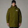 Online The North Face Mountain Range Dunparka Til Herrer Forest Olive