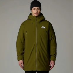 Online The North Face Mountain Range Dunparka Til Herrer Forest Olive
