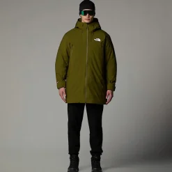 Online The North Face Mountain Range Dunparka Til Herrer Forest Olive