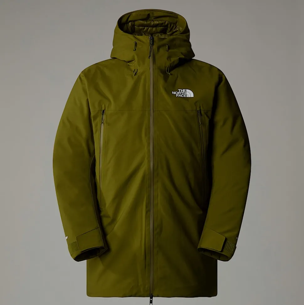 Online The North Face Mountain Range Dunparka Til Herrer Forest Olive