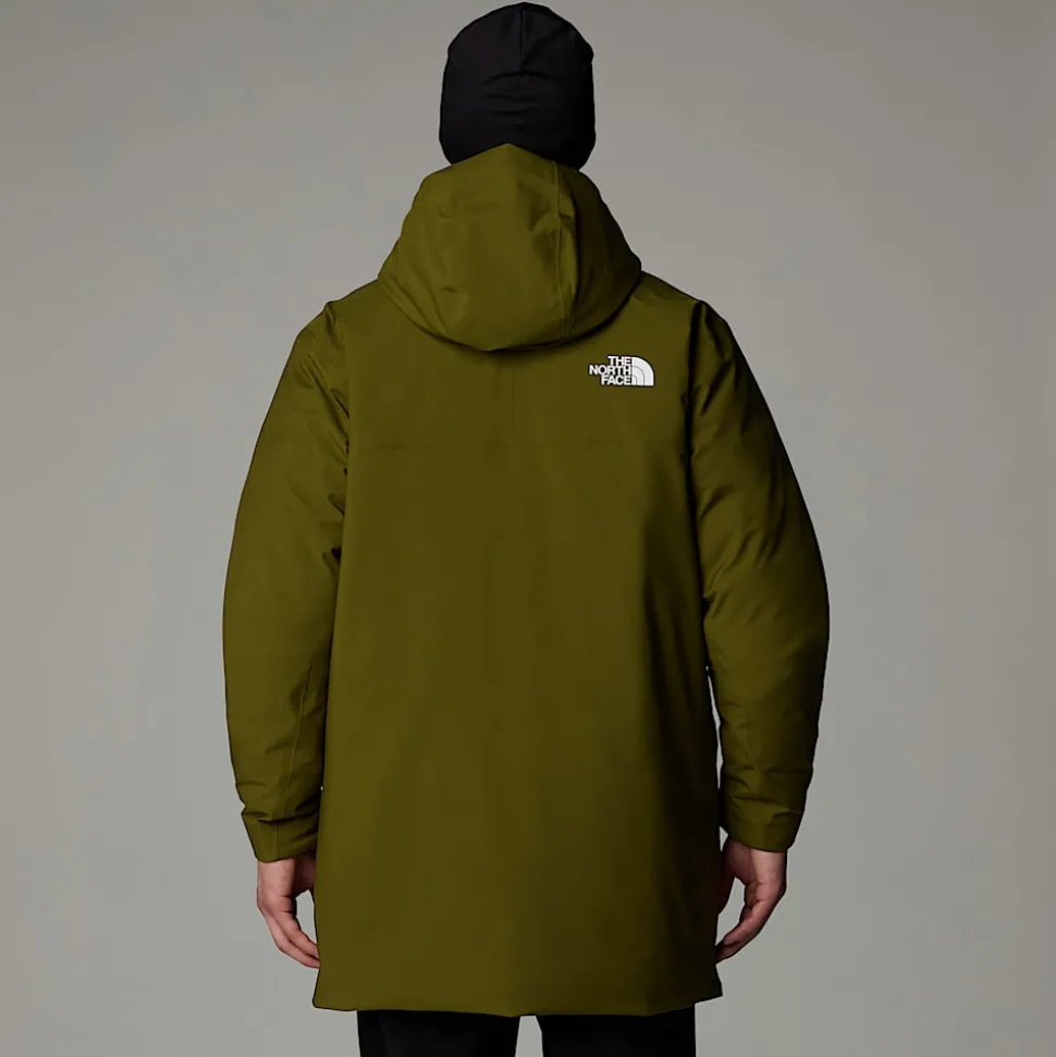 Online The North Face Mountain Range Dunparka Til Herrer Forest Olive