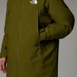 Online The North Face Mountain Range Dunparka Til Herrer Forest Olive