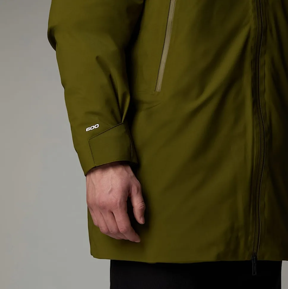 Online The North Face Mountain Range Dunparka Til Herrer Forest Olive