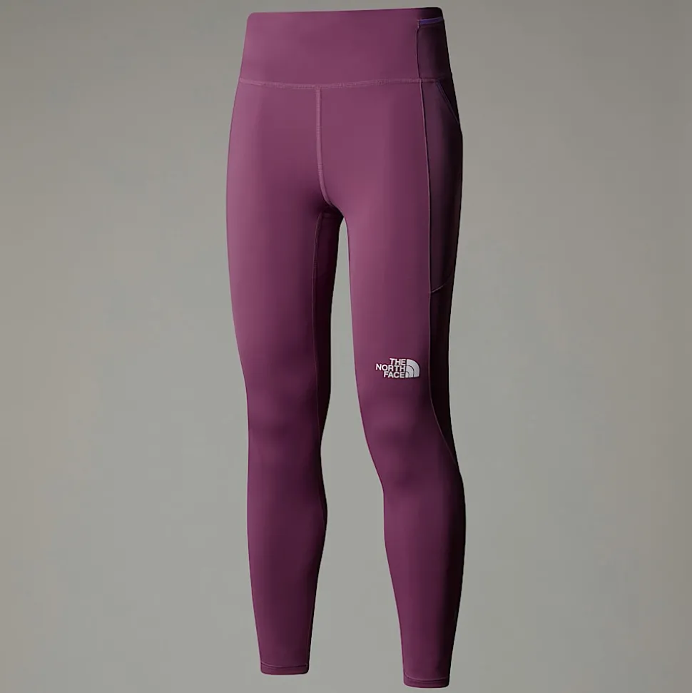 Discount The North Face Movmynt Leggings I Ankellængde Til Damer Midnight Mauve-Purple Granite