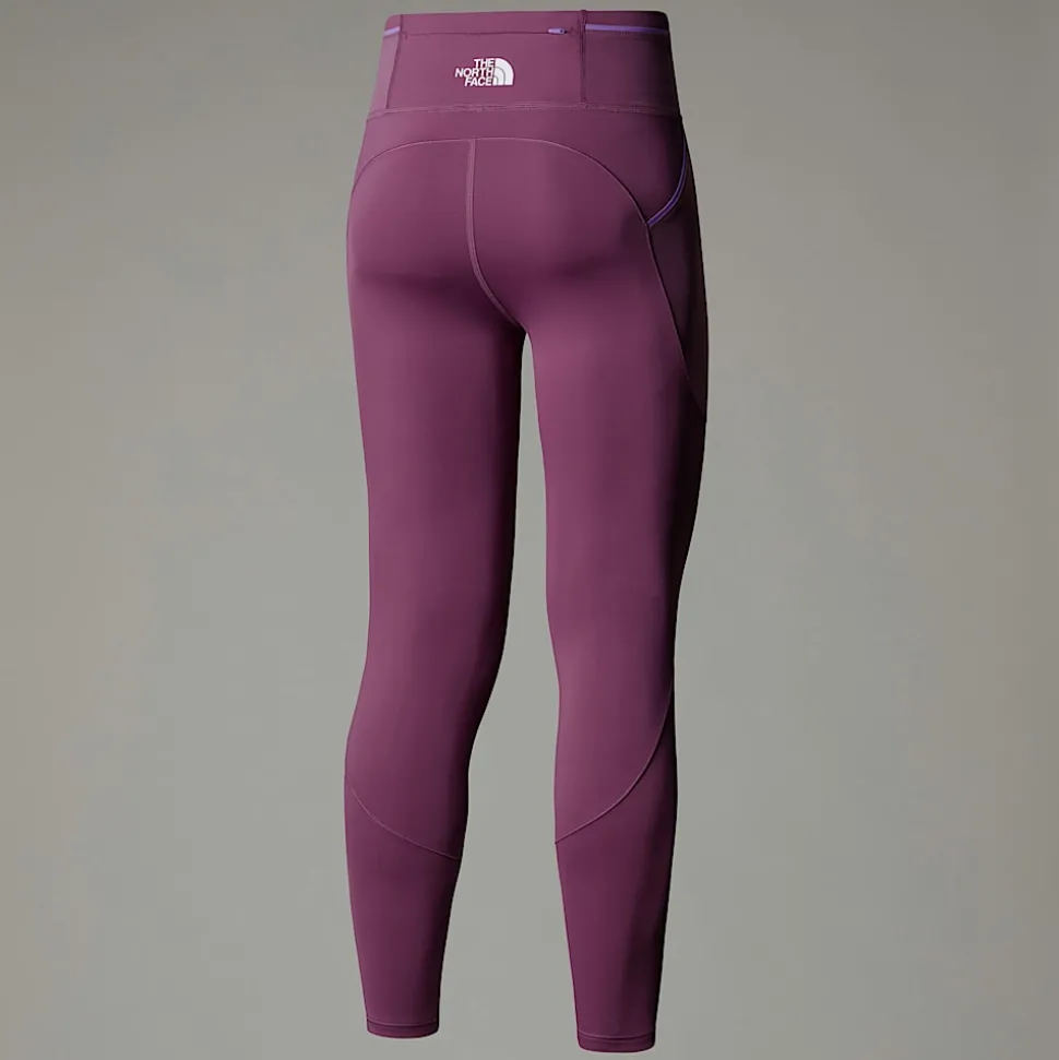 Discount The North Face Movmynt Leggings I Ankellængde Til Damer Midnight Mauve-Purple Granite