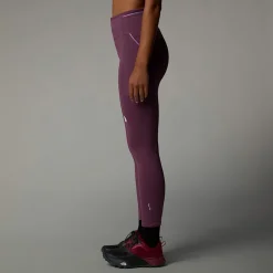 Discount The North Face Movmynt Leggings I Ankellængde Til Damer Midnight Mauve-Purple Granite