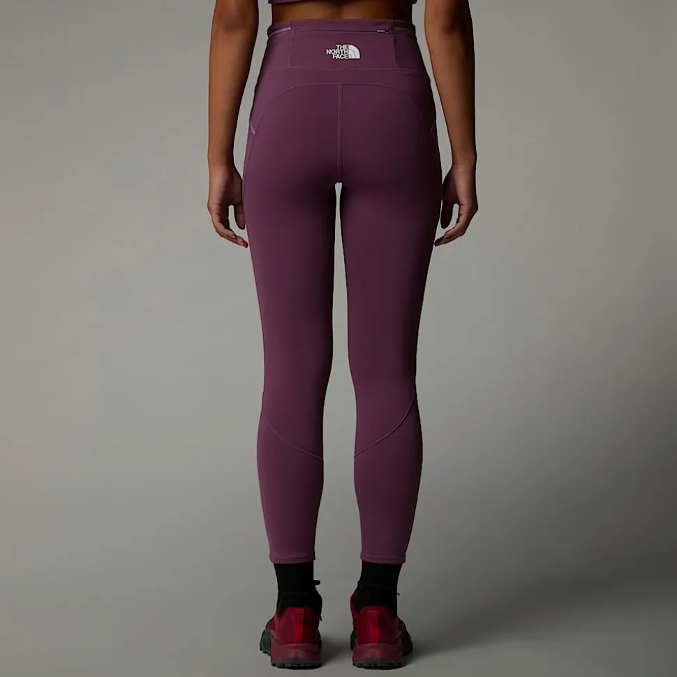 Discount The North Face Movmynt Leggings I Ankellængde Til Damer Midnight Mauve-Purple Granite