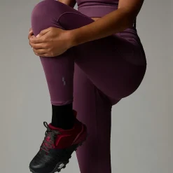 Discount The North Face Movmynt Leggings I Ankellængde Til Damer Midnight Mauve-Purple Granite