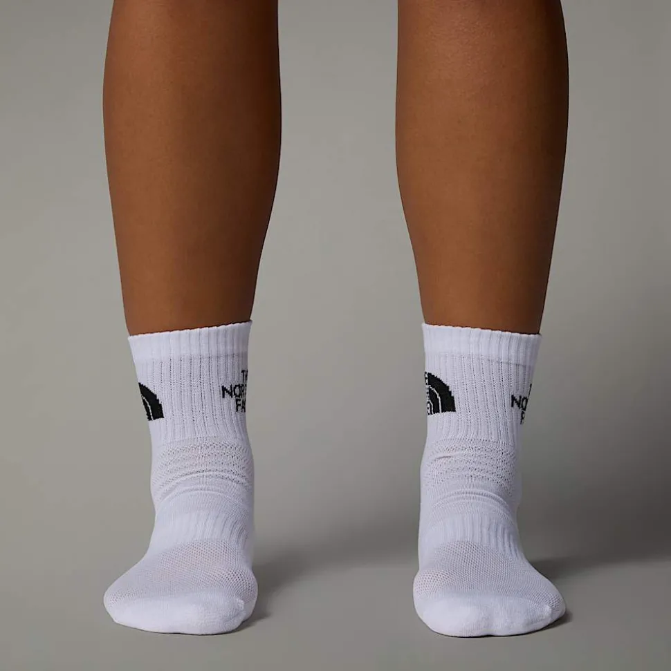 Best The North Face Multi Sport Cushion Ankelstrømper TNF White