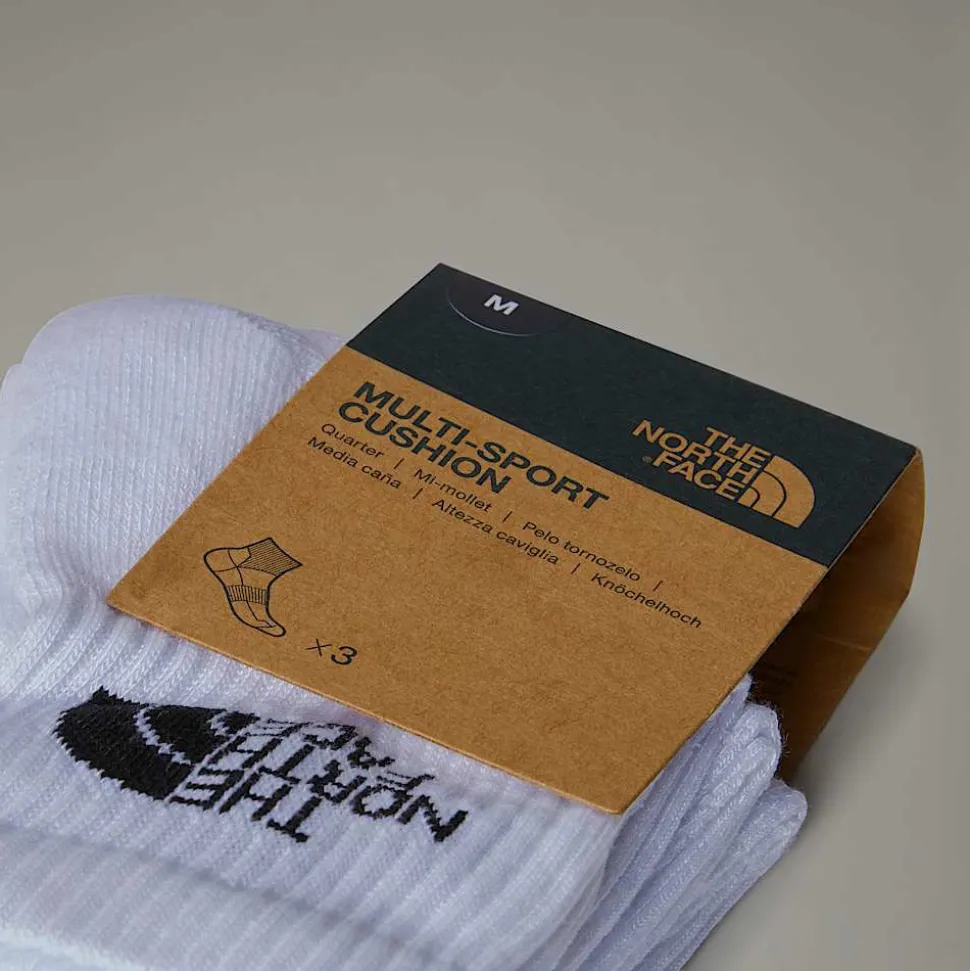 Best The North Face Multi Sport Cushion Ankelstrømper TNF White