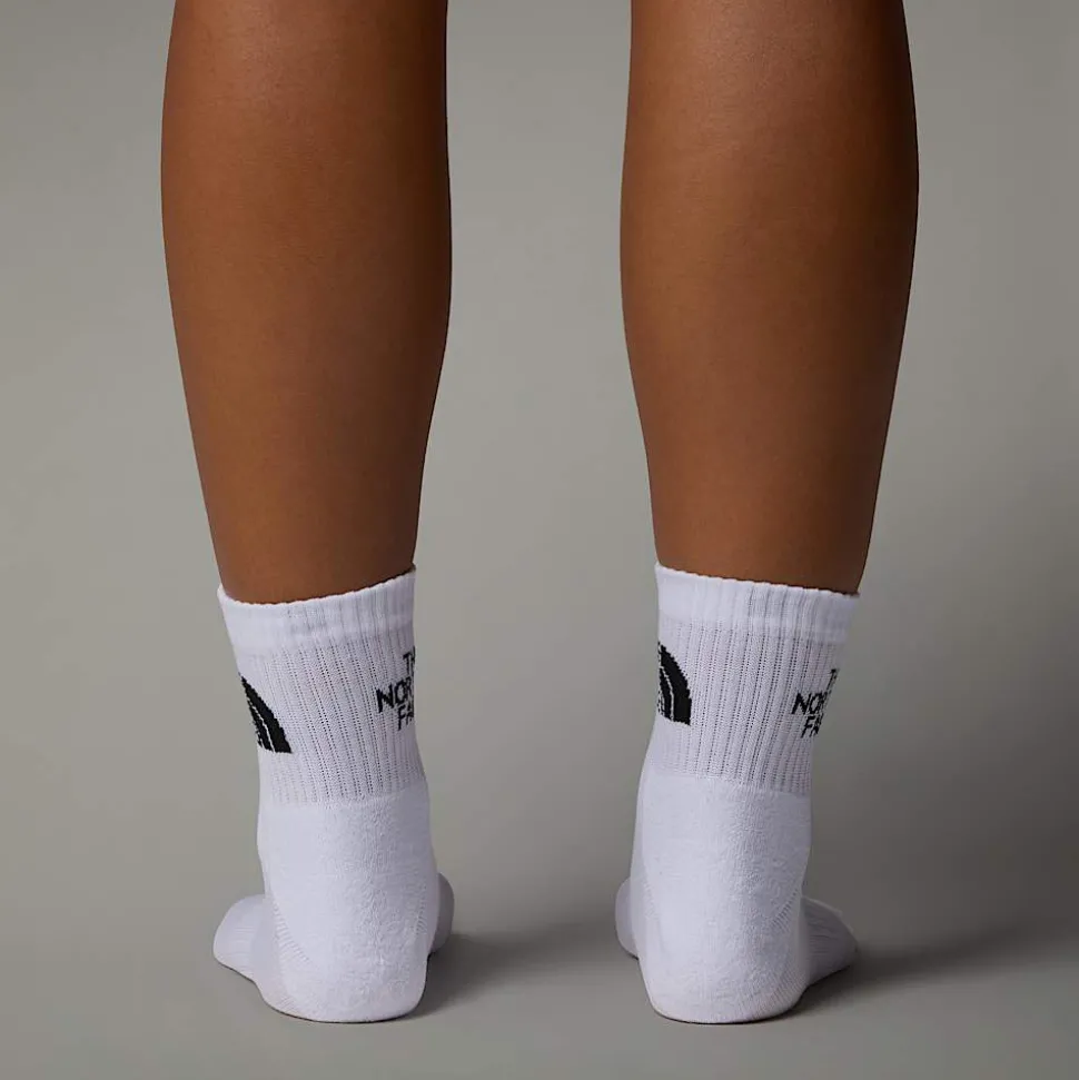 Best The North Face Multi Sport Cushion Ankelstrømper TNF White