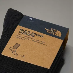 Outlet The North Face Multi Sport Cushion Crew Strømper TNF Black
